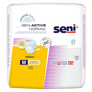Впитывающие трусы для взрослых Seni Active Normal Extra Medium, 10 шт